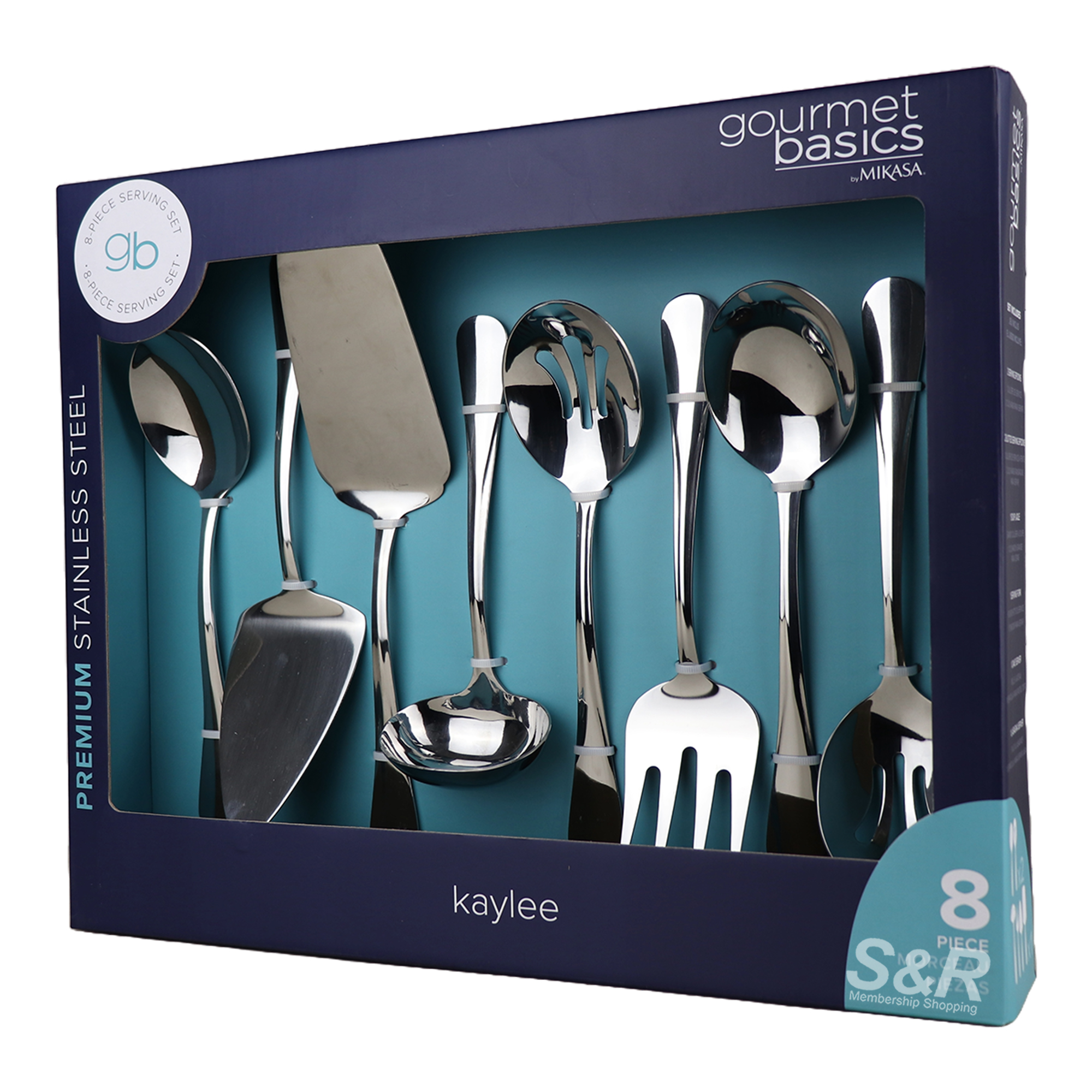 Gourmet Basics Stainless Steel Utensils Kaylee 8pcs